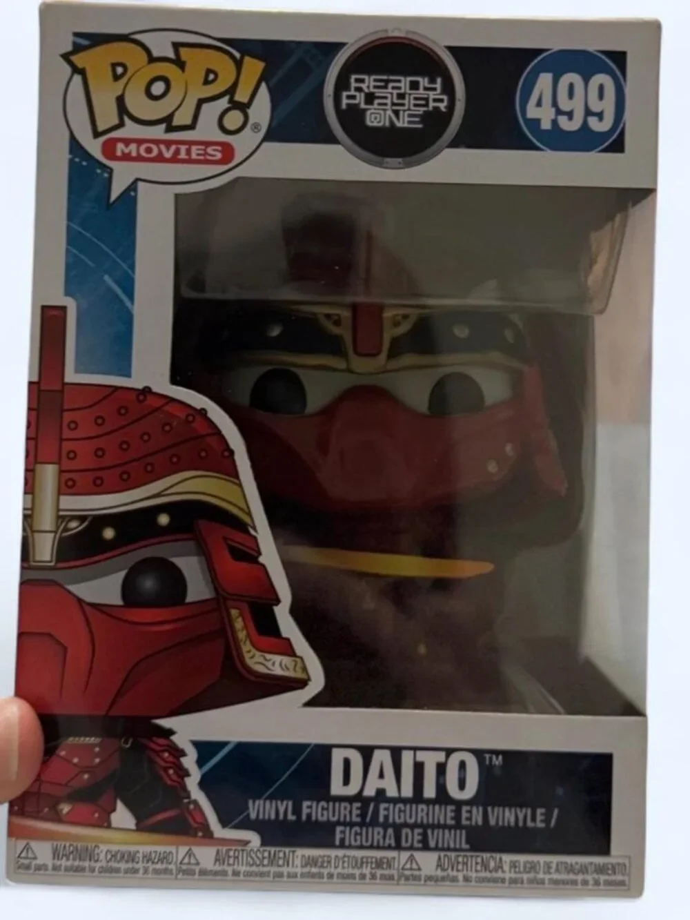 Funko Pop Daito Figure in Red and Black